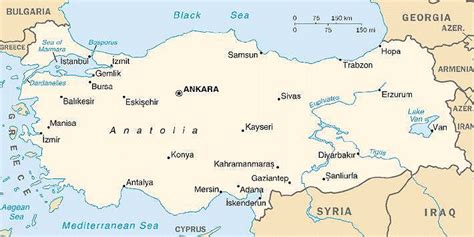 Turchia mappa paese poligonale con faretti posti. Castles of Turkey, castelli della Turchia pagina 1 ...