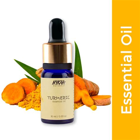 Nykaa Naturals Turmeric Essential Oil For Glowing Skin Scalp