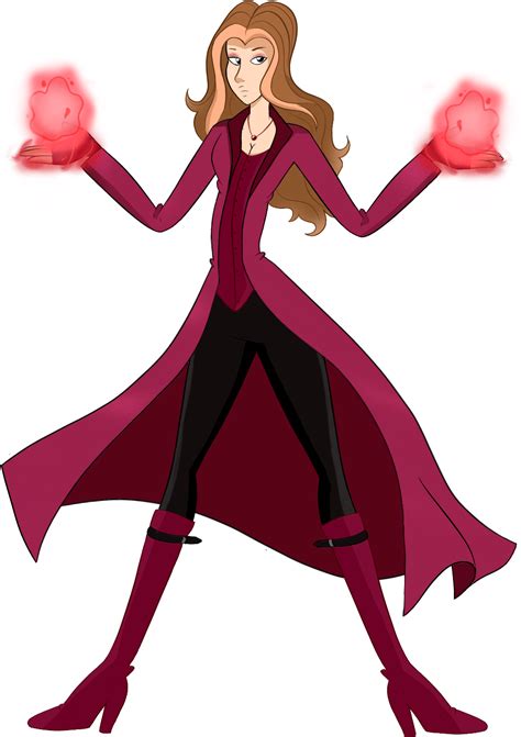 The Scarlet Witch My Favorite Female Marvel Character Cartoon Clipart