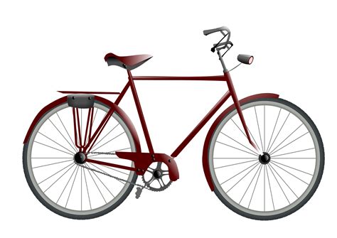 Bicicleta Antigua Roja Png Transparente Stickpng Vlrengbr