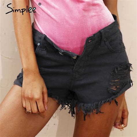 Buy Simplee Apparel 50s Vintage Ripped Hole Fringe