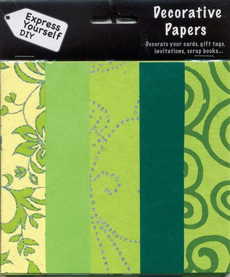 Green Papers Express Yourself Diy