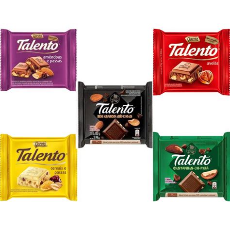 Chocolate Talento Garoto 85g Shopee Brasil