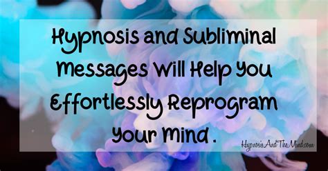 Which Works Better Hypnosis Or Subliminal Messages Hypnosis And