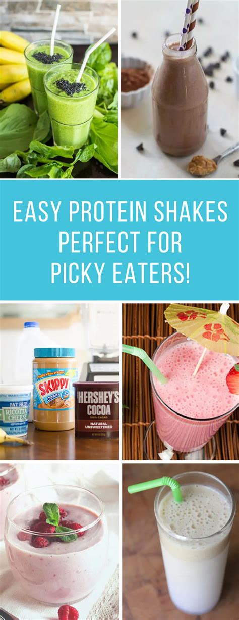 Easy Protein Shakes Recipes For Kids And Picky Eaters