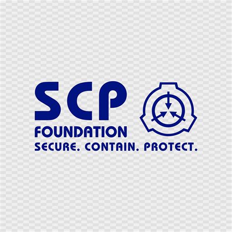 Scp Foundation Logo Die Cut Decal Sticker Etsy