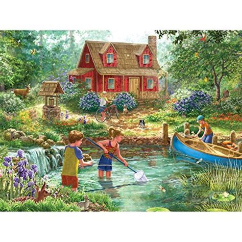 Bits And Pieces 300 Large Piece Jigsaw Puzzle For Adults Summer