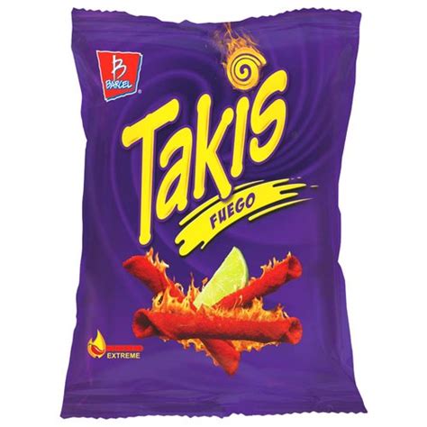 Takis Fuego Hot Chili Pepper Lime Tortilla Chips