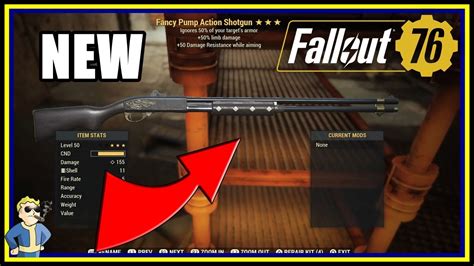 How To Get The Fancy Shotgun Fallout 76 Youtube
