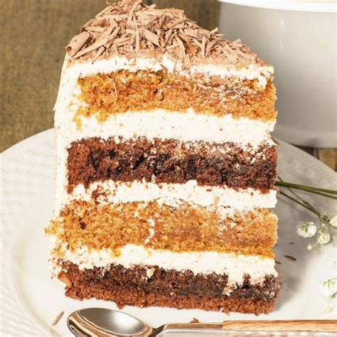 Chocolate Carrot Layered Cake Recipe