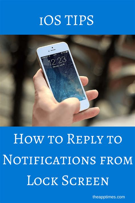 How To Reply To Notifications From The Iphone Lock Screen Iphone