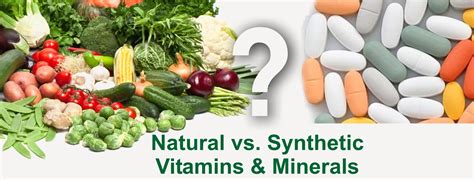 It's no wonder we are always. Natural vs Synthetic Supplements & Why It Matters | The ...