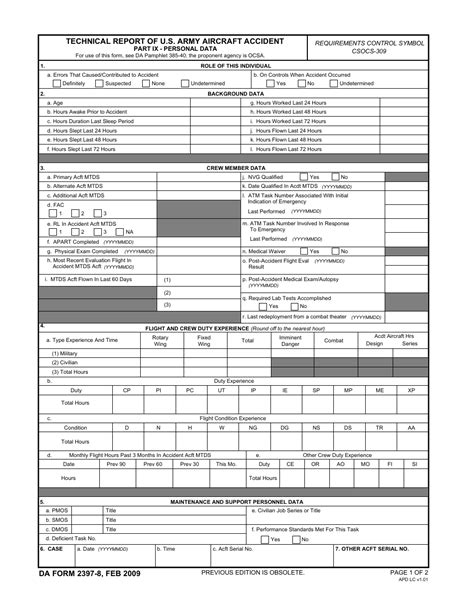 Da Form 2397 8 Fill Out Sign Online And Download Fillable Pdf