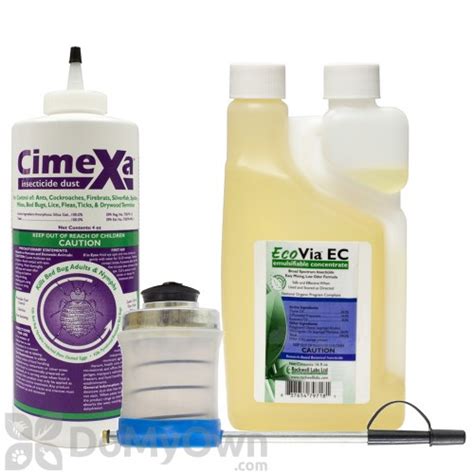 The different pipes allowed us to use the granules instead of only the finely powdered de. All Natural Bed Bug Kit - Free Shipping