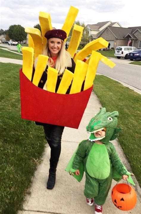 Dashing French Fry Costume With Dragon Pic By Bowieandthebabian Diy
