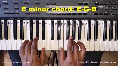 em chord keyboard