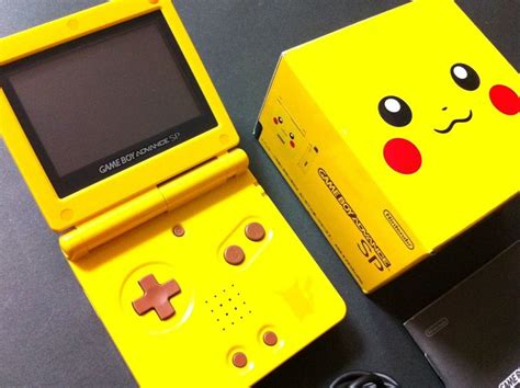 Limited Edition Pokemon Game Boy Advance SP Pikachu | Gameboy advance