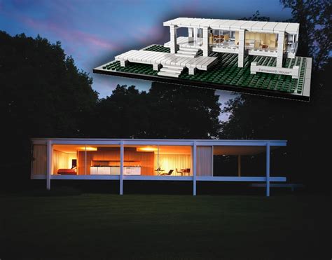 If Its Hip Its Here Archives The New Lego Farnsworth House And A