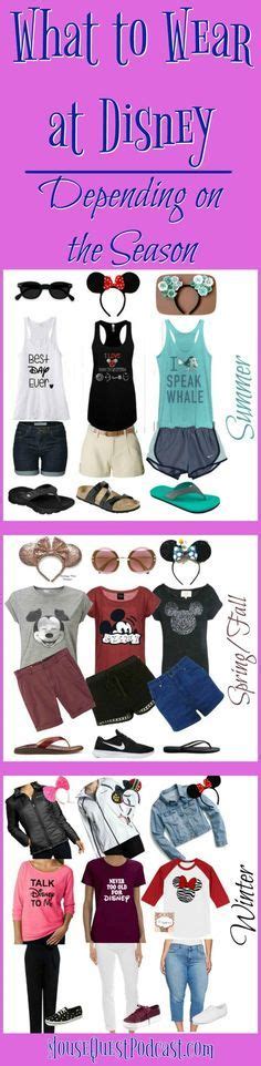 What To Wear At Disney For Each Season Disney World Outfits