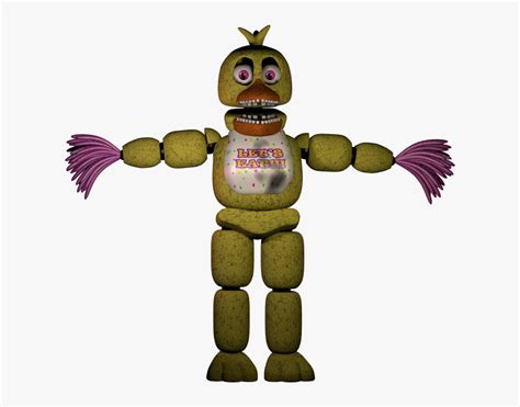 Jolly Wiki Fnaf Withered Chica Full Body Hd Png Download