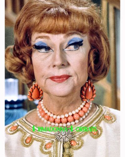 AGNES MOOREHEAD 8X10 Color Lab Photo BEWITCHED 1964 1972 Mysterious