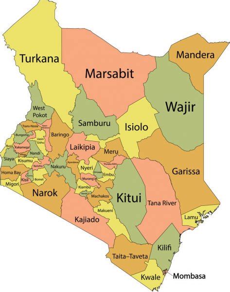 Kenya Counties Map Kenya S Immunization System In The Post Covid