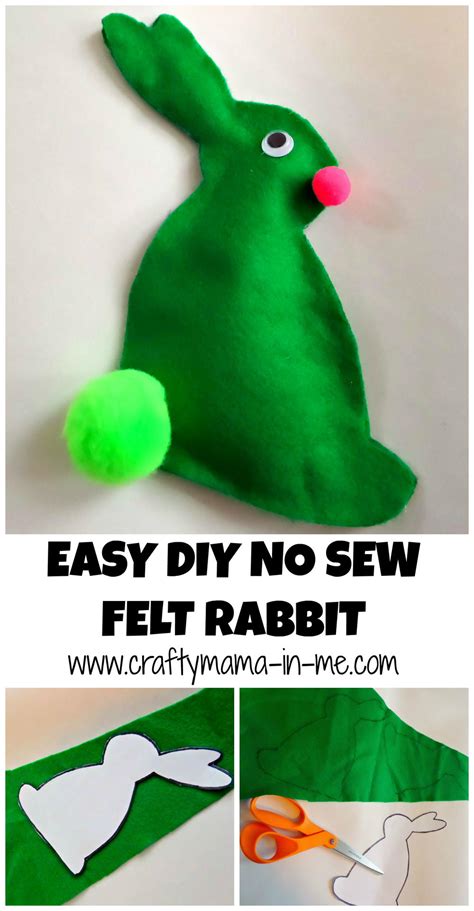 Jan 13, 2020 · learn how to sew an easy baby sleep sack with soft fabric and velcro with this free tutorial and simple sewing pattern! Easy DIY No Sew Felt Rabbit | AllFreeKidsCrafts.com