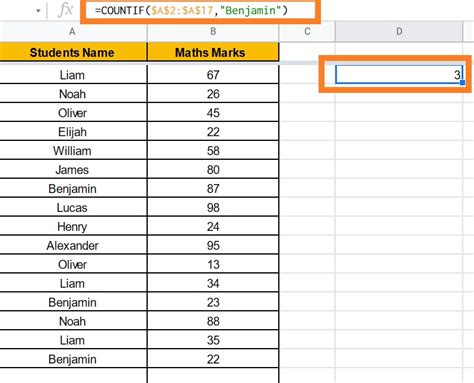 How To Use Countif Function In Google Sheets If Cell Contains Text