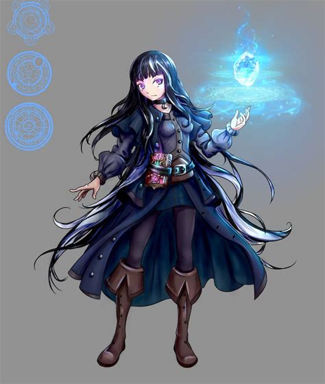 Anime Mage Girl By Romzesghost On Deviantart