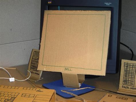 This is diy how to make computer from cardboard and keyboard and mous. Cardboard computer prank - Page 2 - TechRepublic