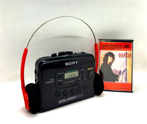 90s sony walkman cassette player auto reverse with a vintage etsy