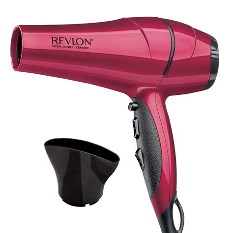 Revlon Perfect Heat Ceramic Ionic Hair Dryer Red With Concentrator