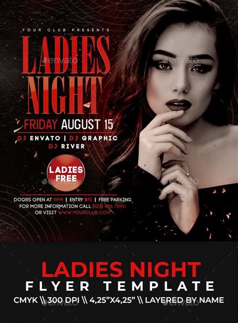 Ladies Night Flyer By Valone6 Graphicriver