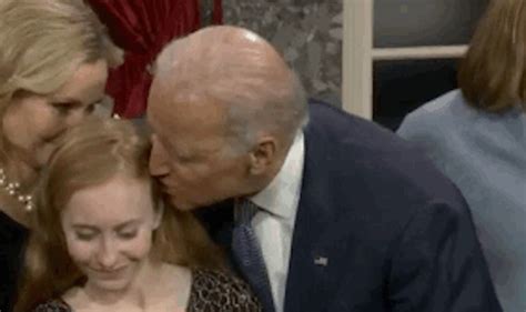 Joe Biden Had The Most Awkward Interaction With A Senators Daughter