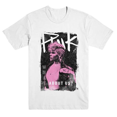 Pink What About Us Tee