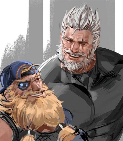 Reinhardt And Torbjorn By Yy On Deviantart