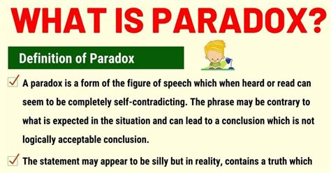 Paradox Definition And Examples Of Paradox In Speech And Literature 7esl
