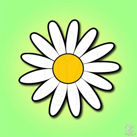 Flower Daisy SVG png clipart cutfile - Etsy México