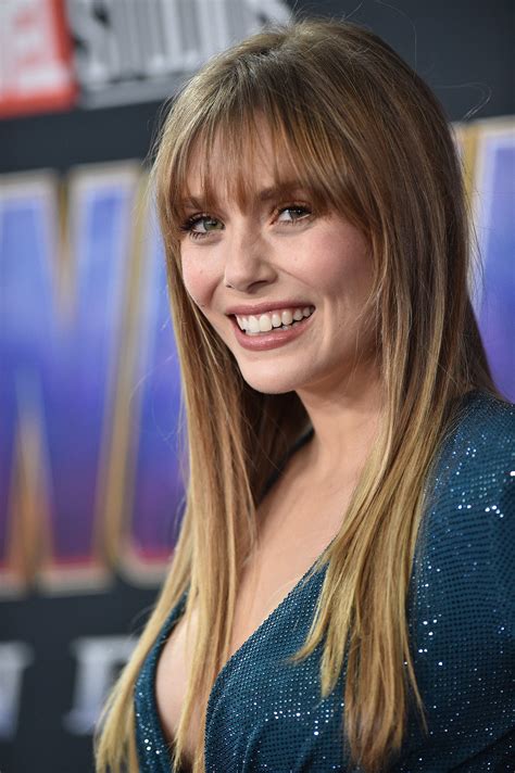 Elizabeth Olsen April 22 Avengers Endgame World Premiere In Los