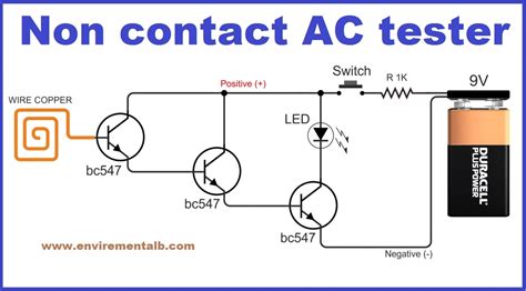 Capacitor How The No Contact Voltage Detector Circuit Work