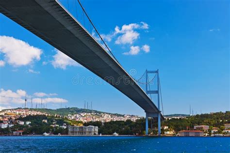 Bosphorus Bridge In Istanbul Turkey Stock Image Image Of Bosphorus