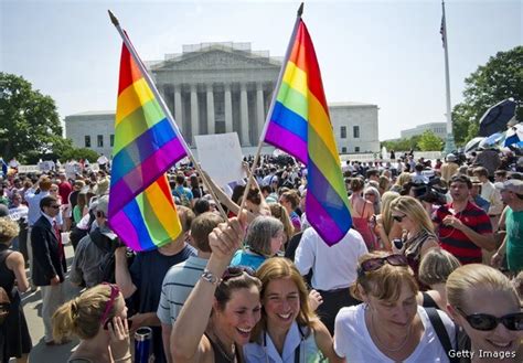 u s supreme court strikes down defense of marriage act in win for gays
