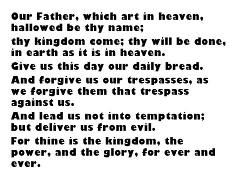 The Lords Prayer New Age Developments