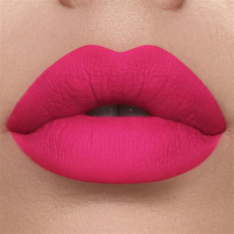 Velvetines Matte Lipstick Pink Velvet Pinkest Pink Vegan Cruelty Free