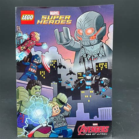 Lego Super Heroes Comic Book Marvel Avengers Age Of Ultron Ebay