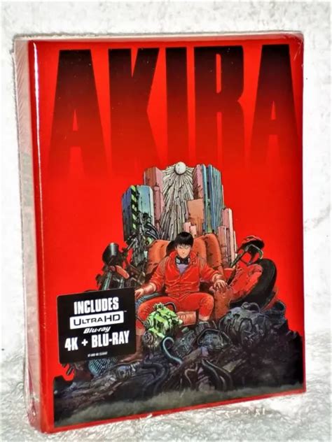 Akira 1988 Limited Edition 4k Uhdblu Ray 3 Disc 2020 New Anime