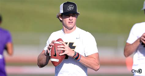 4 Star QB Brock Glenn Commits To Ohio State They Made Me Feel Special