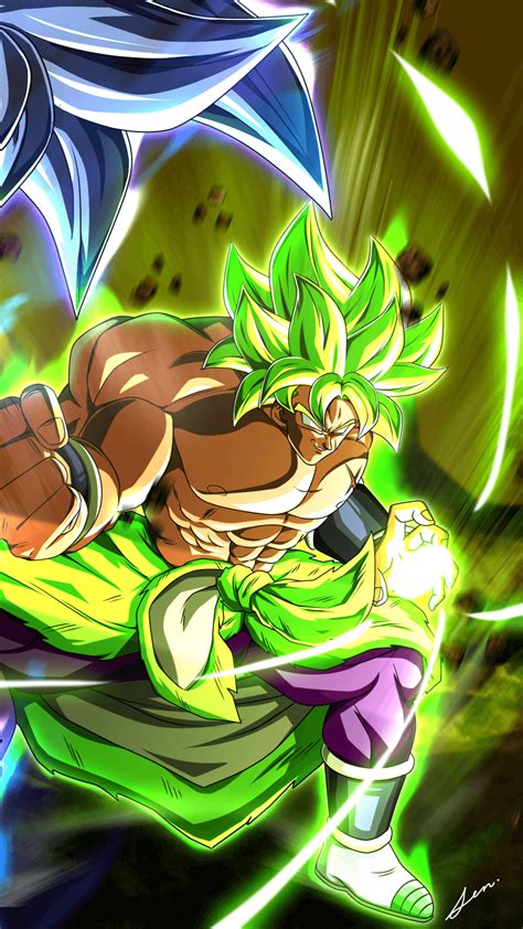 Express yourself in new ways! Dragon Ball Broly Phone Wallpapers - Wallpaper Cave