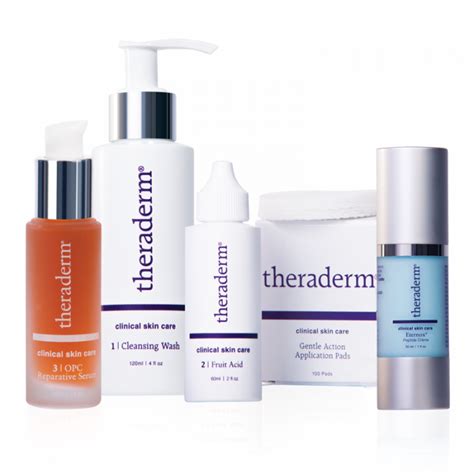 Anti Aging System Theraderm Anti Aging Skin Products Skin Care System