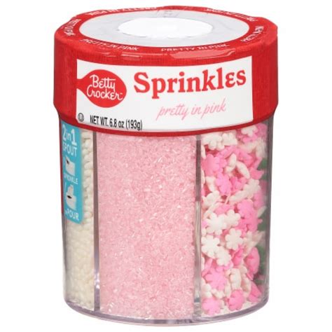 Betty Crocker Pretty In Pink Sprinkles 68 Oz Frys Food Stores